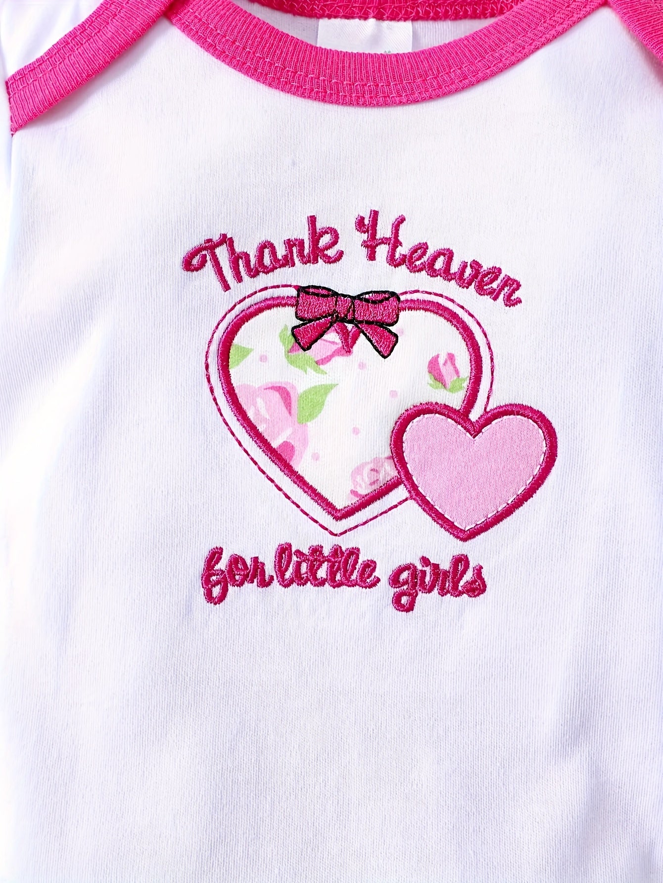 5pcs Short-sleeved Triangular One-piece Dress for Baby Girls, Cotton Home Wear for Baby Girls with Heart-shaped Flower Prints, Suitable for Outdoor Climbing Wear, Perfect for Outdoor,  Floral Print Dress, Short Sleeve Baby Cl