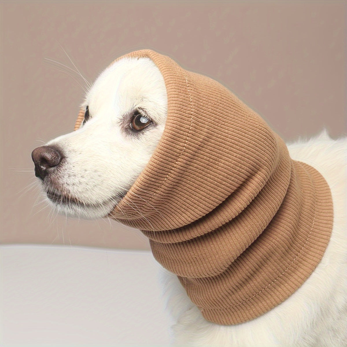 Dog Protective Headwear, Calm Your Dog Instantly With This Stylish Dog Snood Earmuff
