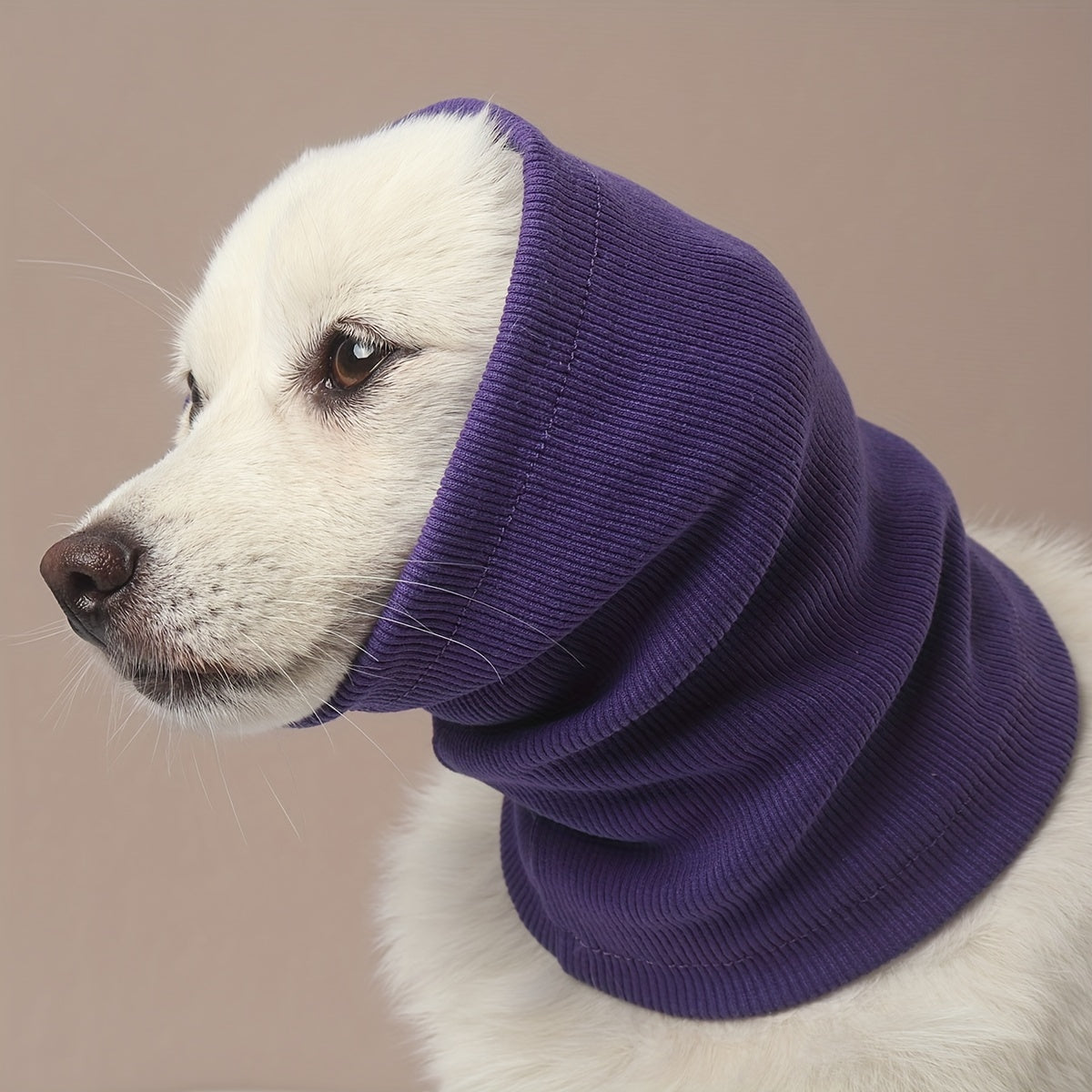 Dog Protective Headwear, Calm Your Dog Instantly With This Stylish Dog Snood Earmuff
