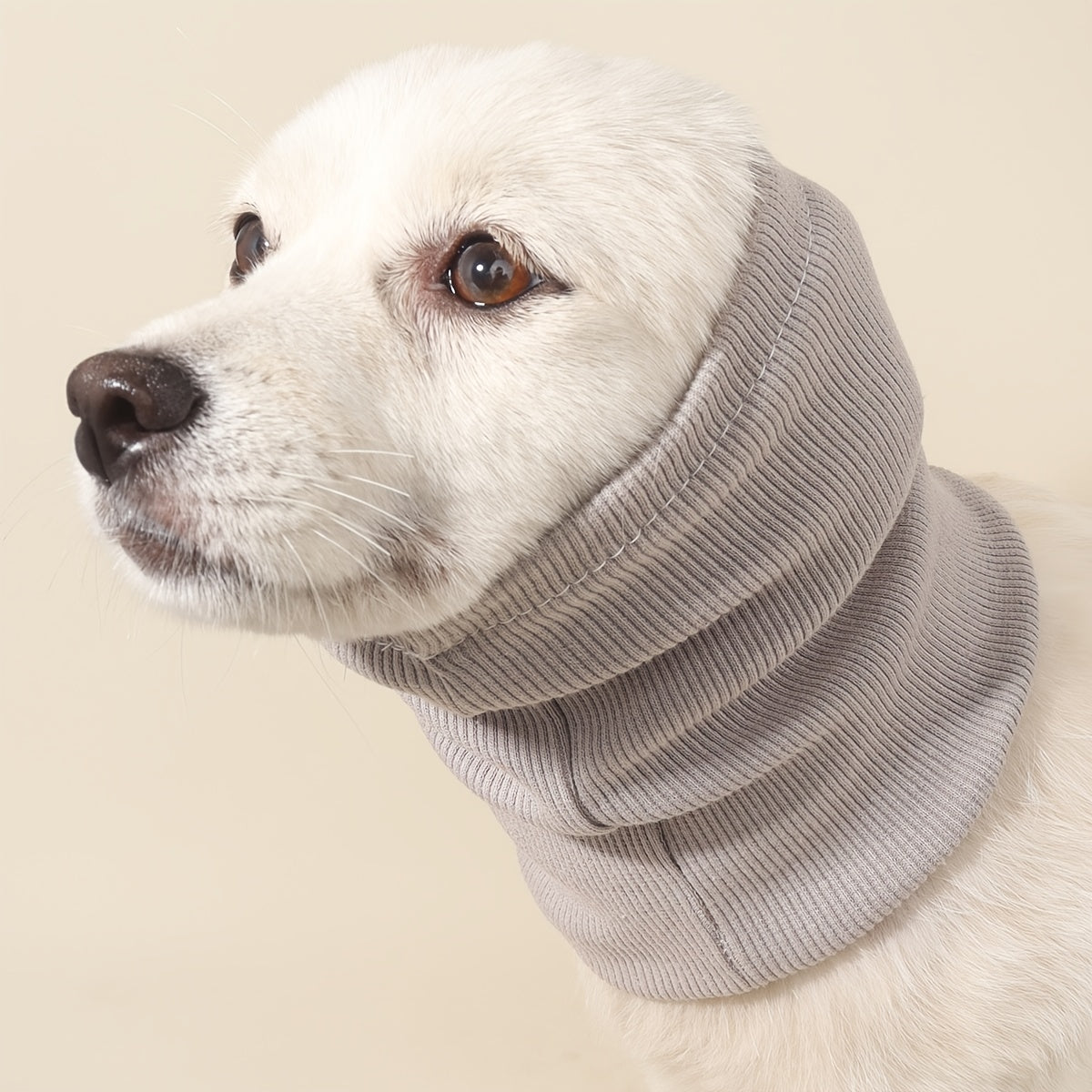 Dog Protective Headwear, Calm Your Dog Instantly With This Stylish Dog Snood Earmuff