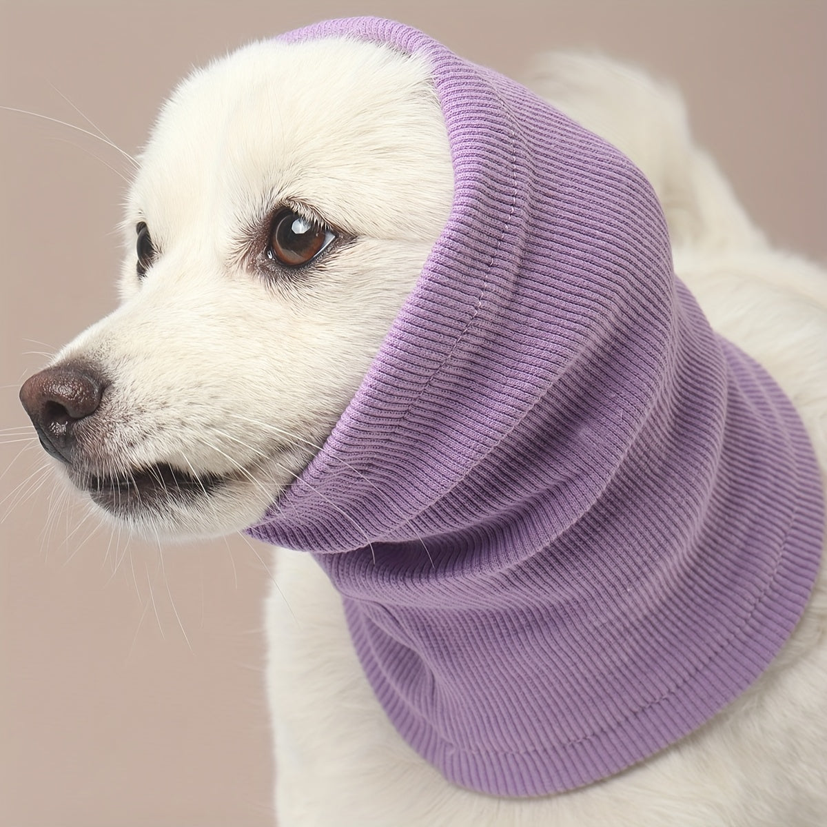 Dog Protective Headwear, Calm Your Dog Instantly With This Stylish Dog Snood Earmuff